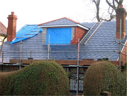 Re-Roofing and Adding a Dormer Window
